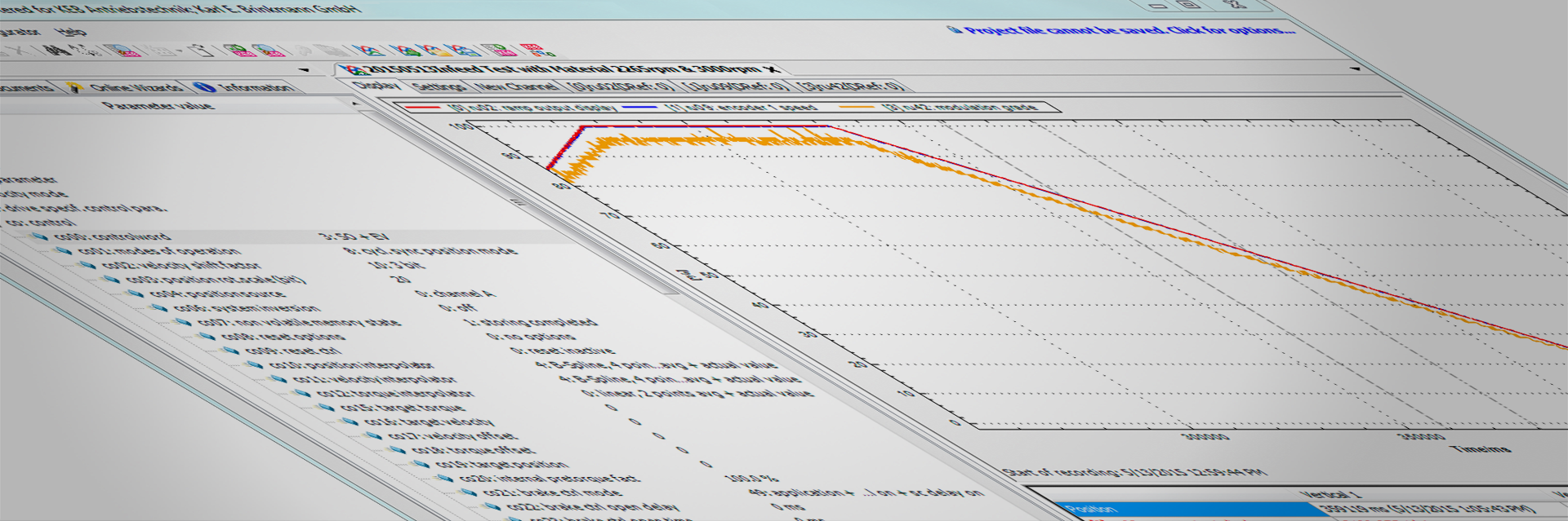 Screenshot of the COMBIVIS 6 software tool